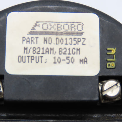 Foxboro DO135PZ C 10-50mA Output Pressure Transmitter