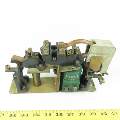 General Electric IC28001619 DC Contactor 600V 30A 78VDC Coil