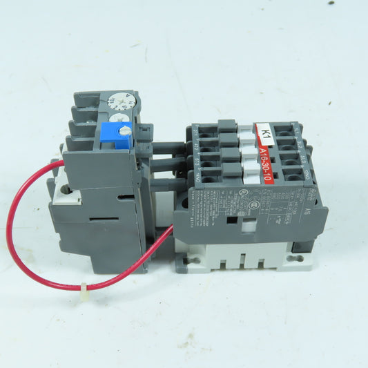 ABB A16-30-10 Contactor with Overload Relay TA25-DU