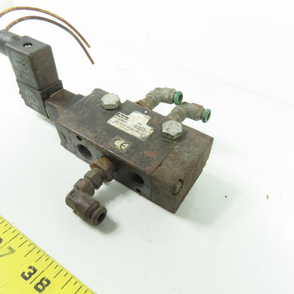 Parker B511ACB53C 2-Position Air Solenoid valve 150PSI 1/4 NPT 120V Coil