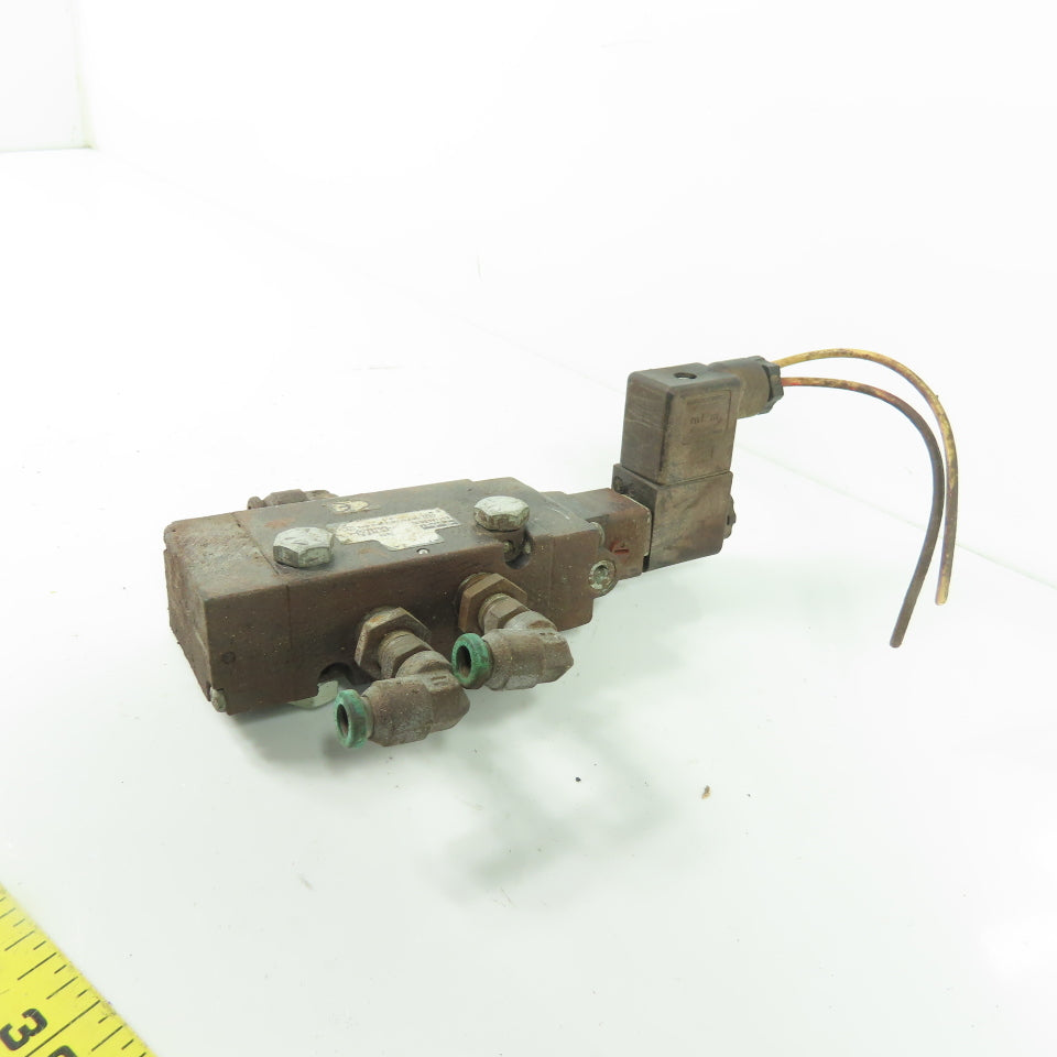 Parker B511ACB53C 2-Position Air Solenoid valve 150PSI 1/4 NPT 120V Coil