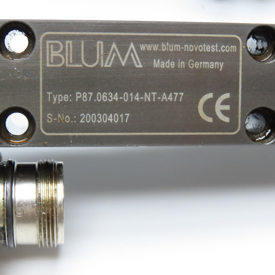 Blum P87.0634-014-NT-A477 Tool Monitoring System Laser Control NT