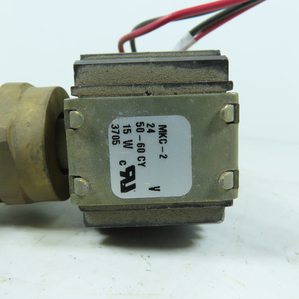 Sporlan E10S250 MKC-2 Solenoid Valve 24V 1/2" ID x 5/8" OD