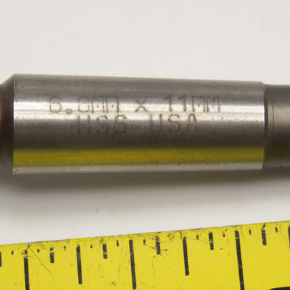 Cleveland Twist Drill 6.8mm x 11mm Counterbore 3 Flute Spiral MT 1 Taper Shank