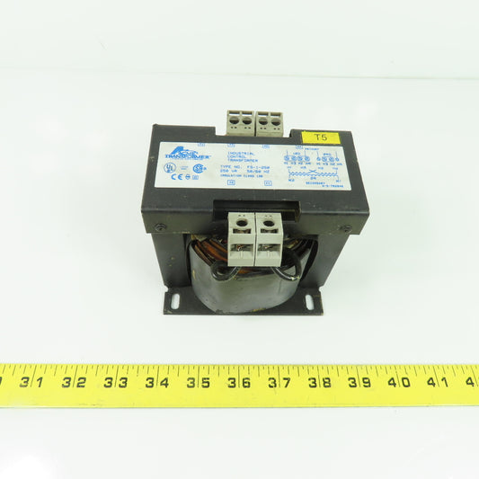 Acme FS-1-250 250VA Transformer 120/240V Pri 24V Sec Tested