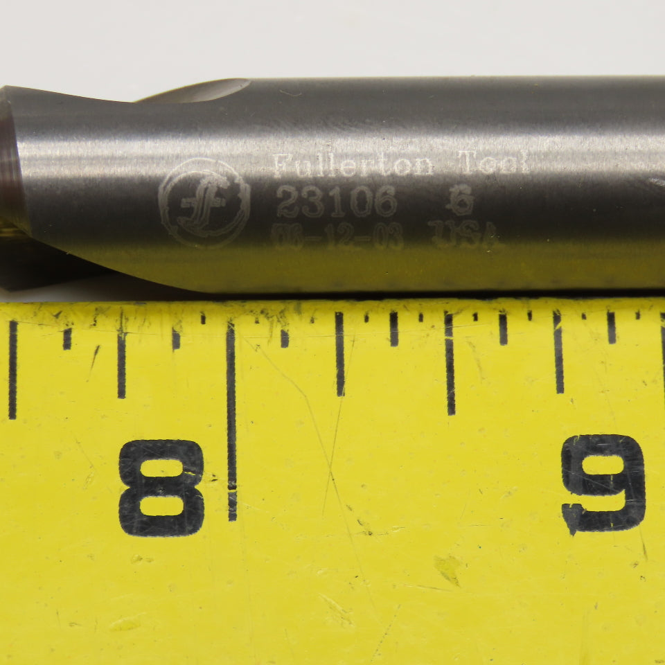 Fullerton 23106 #6 Solid Carbide Double Ended Countersink