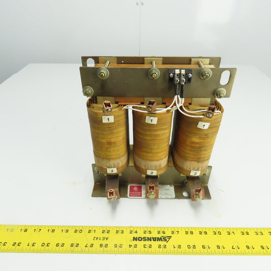 Myron Zucker 30MZTRP5 30kVAR 575V Line Reactor 3Ph 60A
