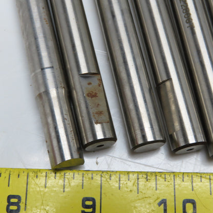 0.4585 Round Hole Punch 1/2" Notch Shank 4.500" OAL Lot Of 13