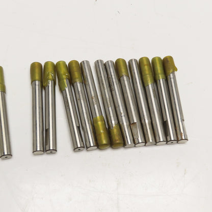 0.4585 Round Hole Punch 1/2" Notch Shank 4.500" OAL Lot Of 13