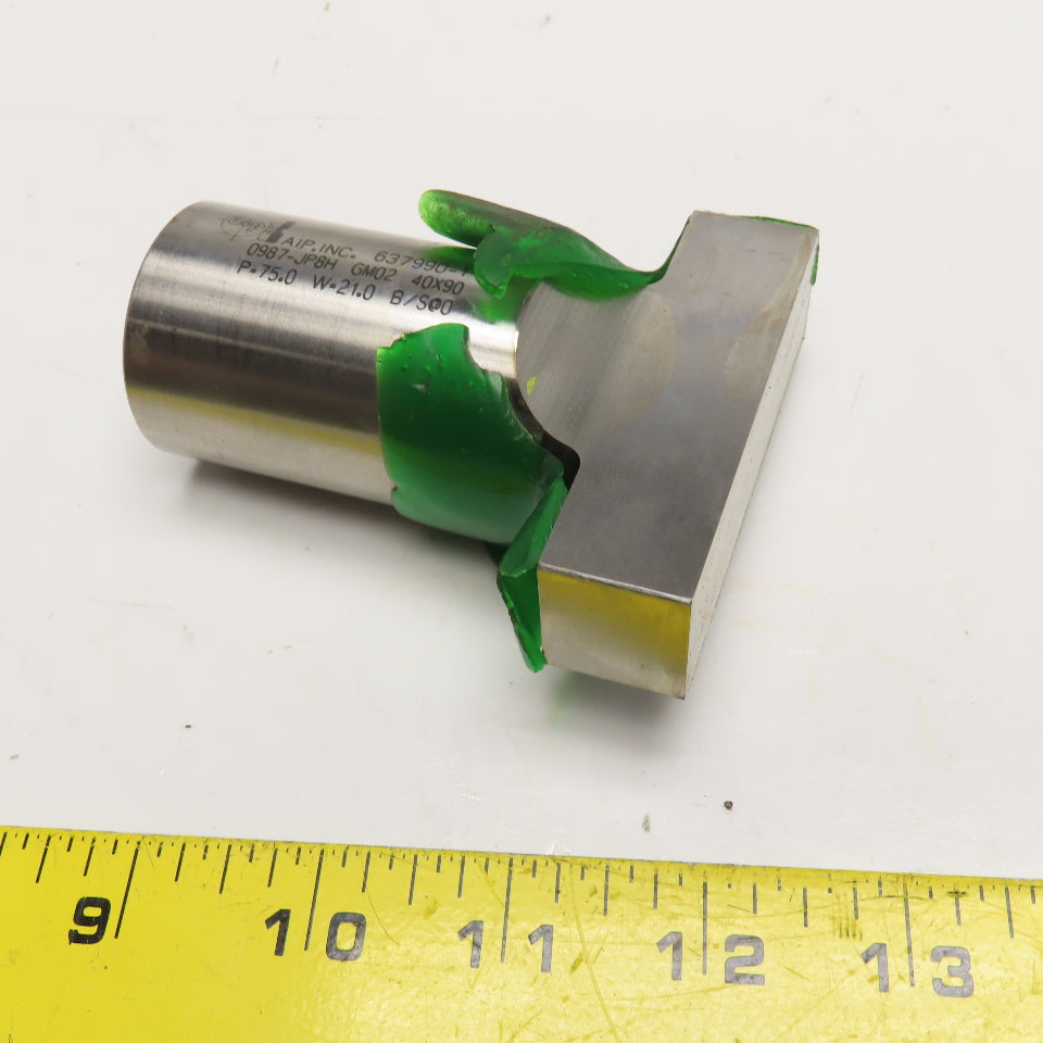 AIP P=75.0 W=21.0 Rectangle Punch 40mm Ball Lock Shank