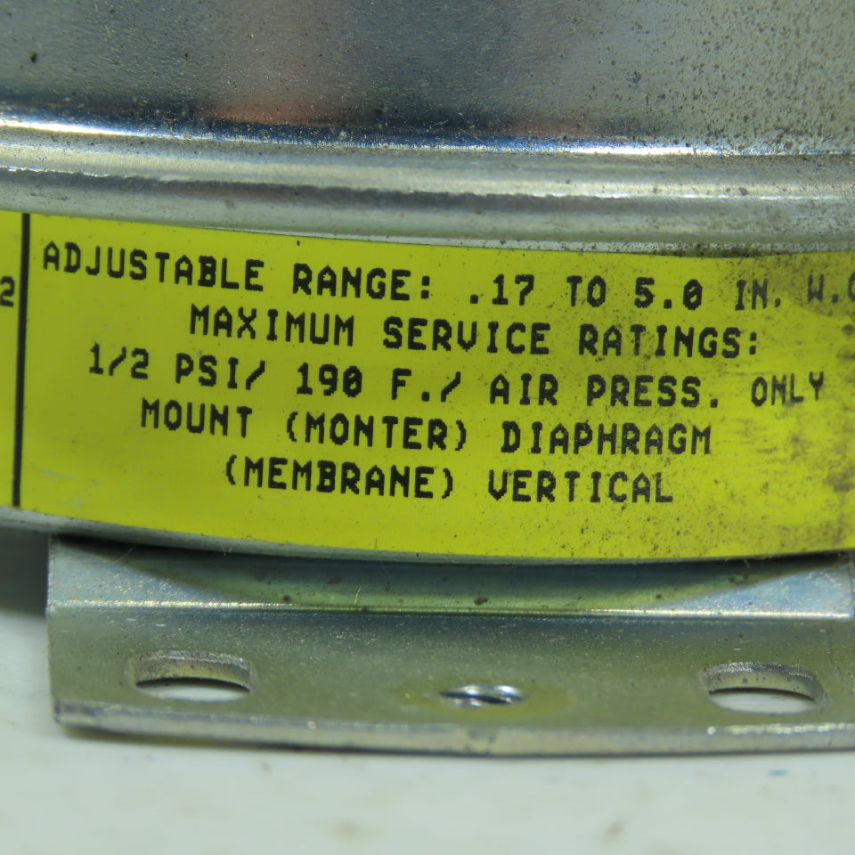 Honeywell AP4094 Pressure Switch 277V