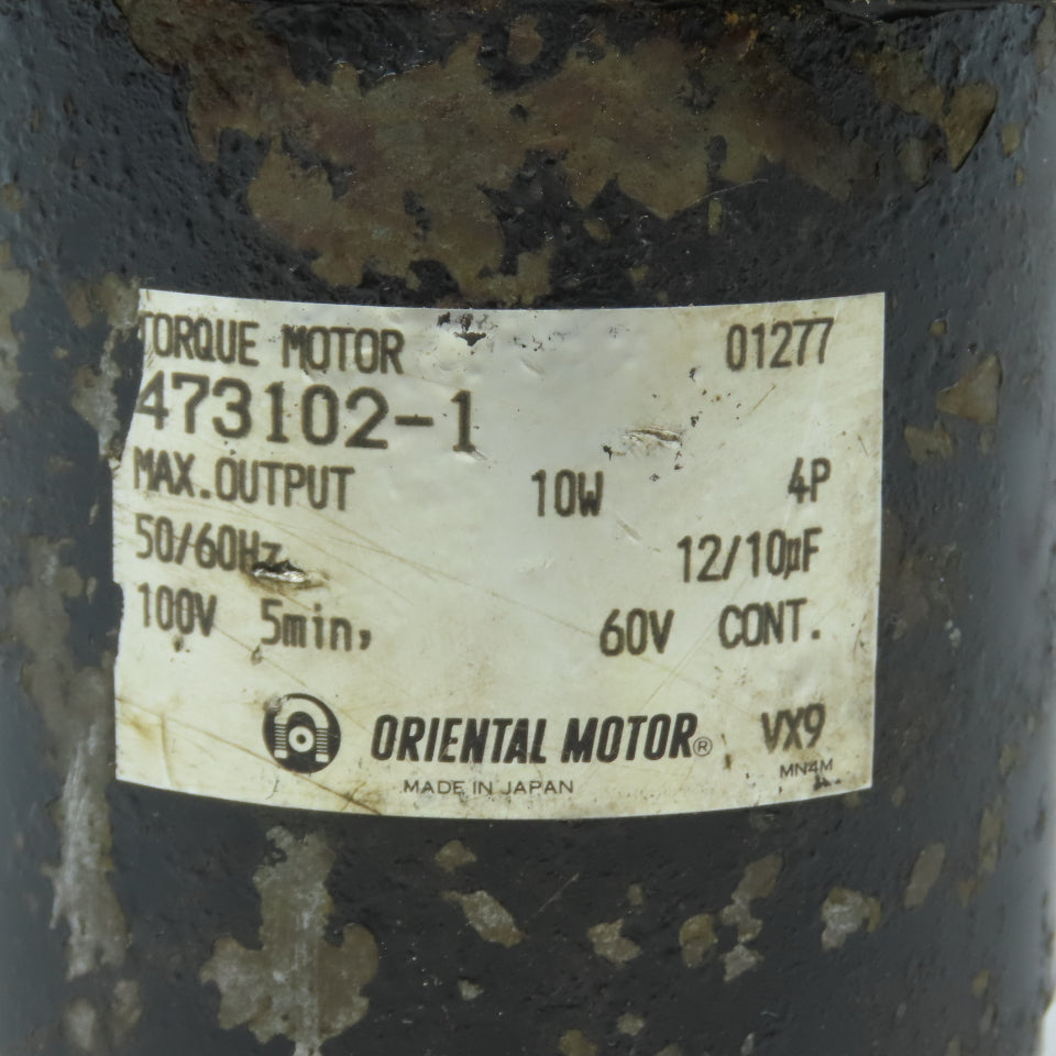 Oriental Motor 473102-1 Torque Motor 10W 100V 50/60Hz