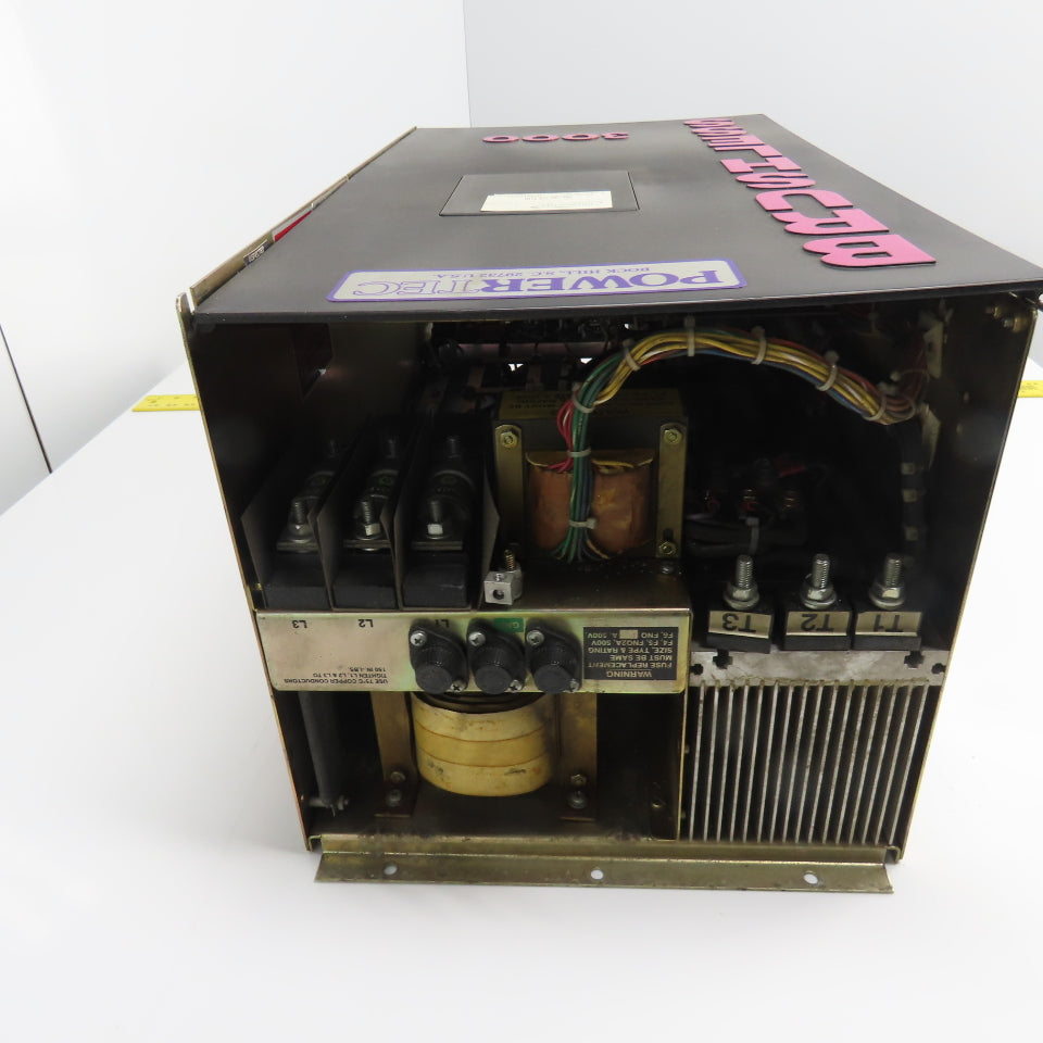 PowerTec C0603.N4CH025 Brushless 3000 60HP DC Motor Speed Controller 460V 3Ph