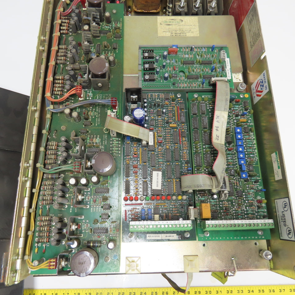 PowerTec C0603.N4CH025 Brushless 3000 60HP DC Motor Speed Controller 460V 3Ph