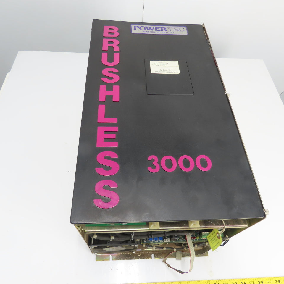 PowerTec C0603.N4CH025 Brushless 3000 60HP DC Motor Speed Controller 460V 3Ph