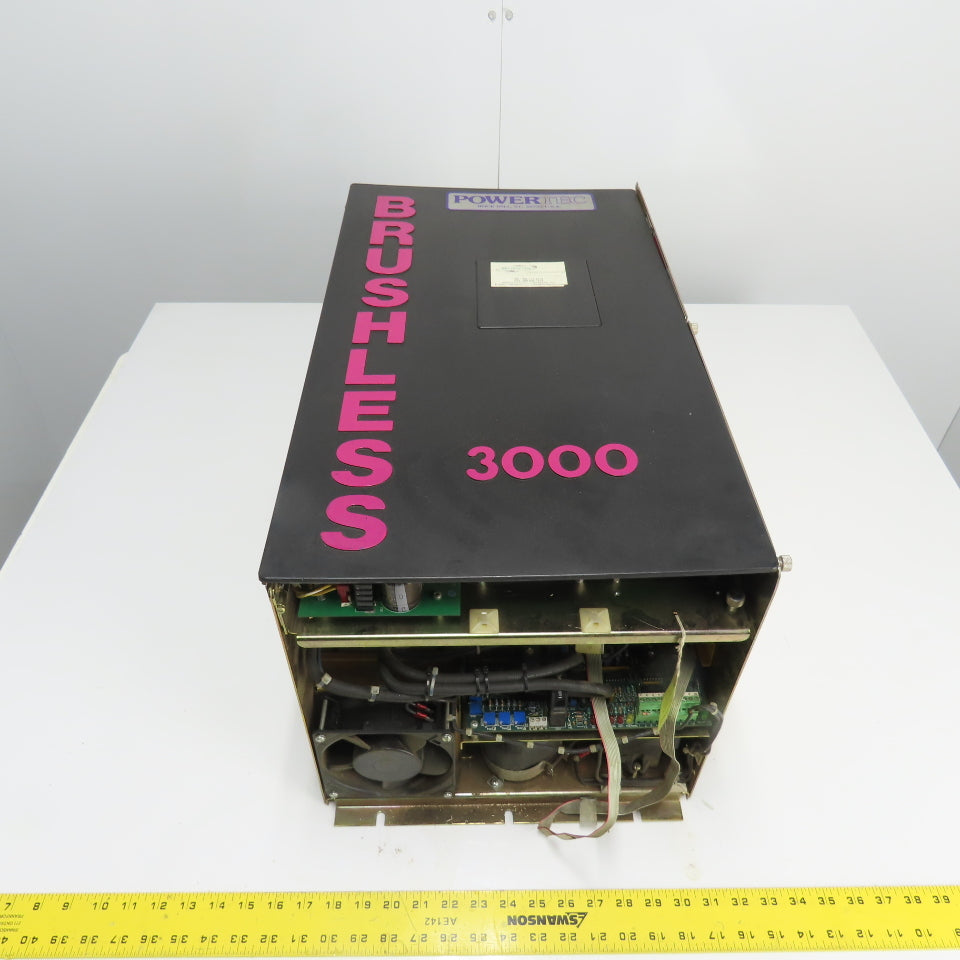 PowerTec C0603.N4CH025 Brushless 3000 60HP DC Motor Speed Controller 460V 3Ph