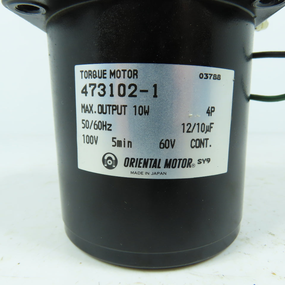 Oriental Motor 473102-1 Torque Motor 10W 100V 50/60Hz