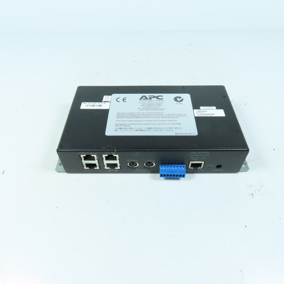 Apc Environment Controller APC AP9319 Environmental Monitoring Unit – Bullseye Industrial Sales