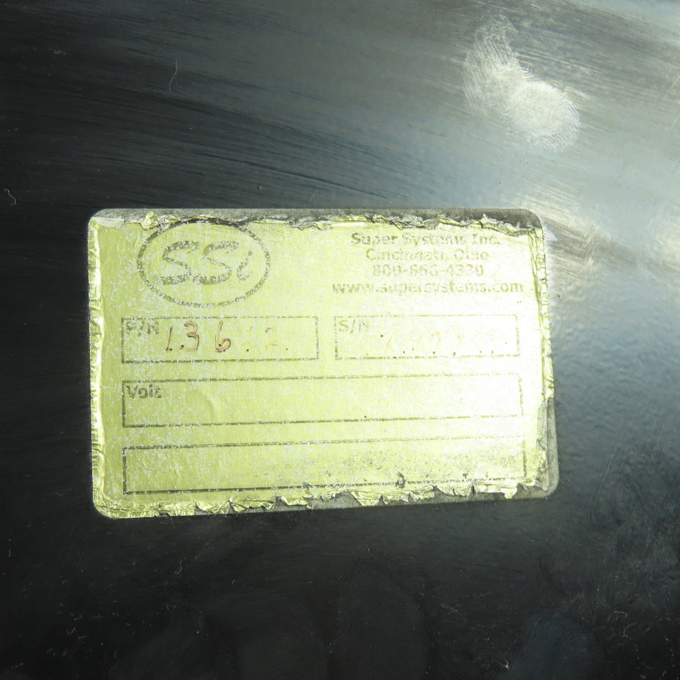 Super systems 13612 VR Series Data Recorder