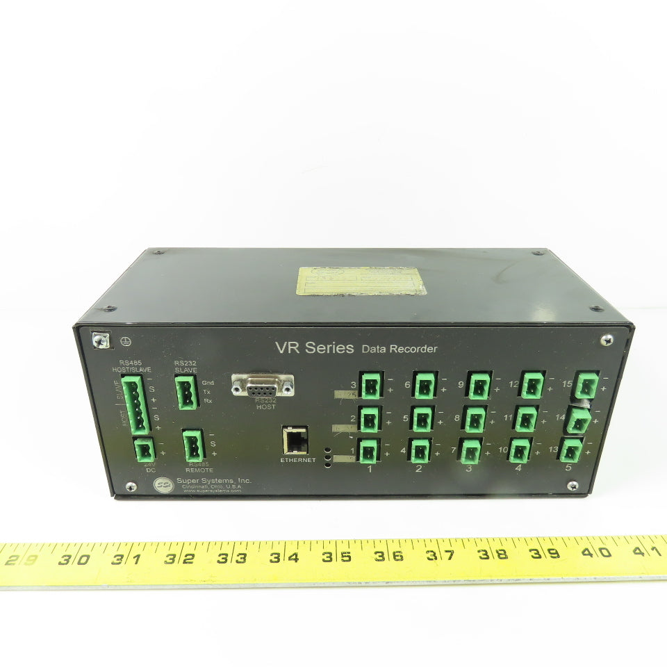 Super systems 13612 VR Series Data Recorder
