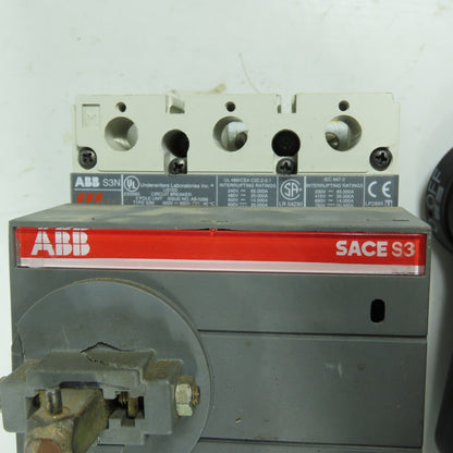 ABB AF10062706 S3N 70A 3-Pole Circuit Breaker 600V