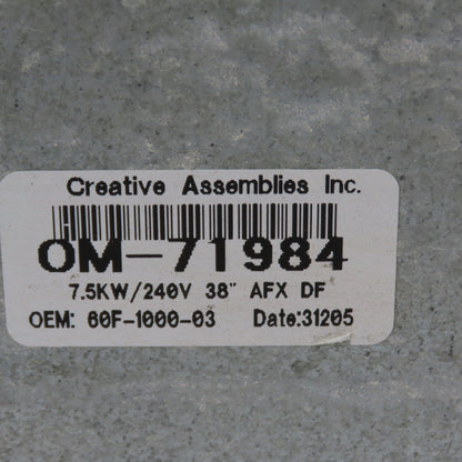 Creative Assemblies OM-71984 Heating Element Assembly 7.5kW 240V