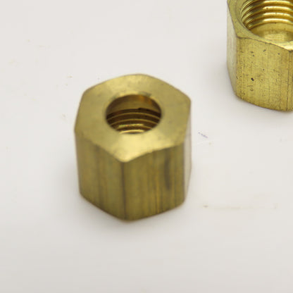 1/4" Brass Compression Nut Lot Of 20