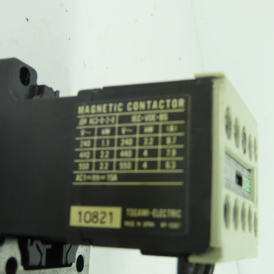 PAK-6J Contactor 15A 550V 24V Coil W/ T-1 1JA-3F