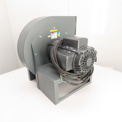 Dayton 4C330 Industrial Direct Drive Blower 5HP 230V 1Ph 3450RPM Tested