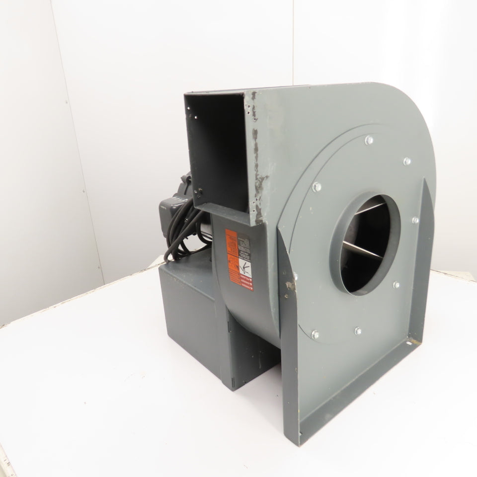Dayton 4C330 Industrial Direct Drive Blower 5HP 230V 1Ph 3450RPM Tested