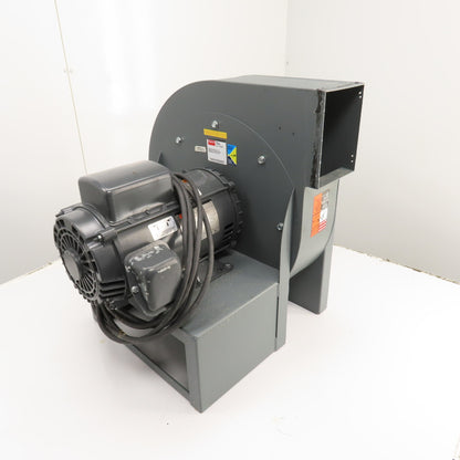 Dayton 4C330 Industrial Direct Drive Blower 5HP 230V 1Ph 3450RPM Tested