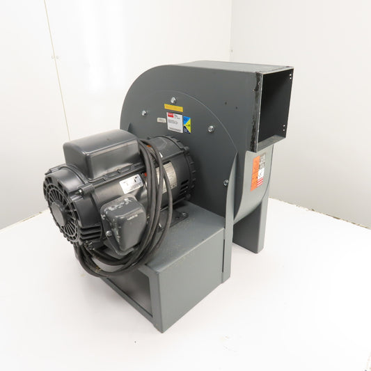 Dayton 4C330 Industrial Direct Drive Blower 5HP 230V 1Ph 3450RPM Tested