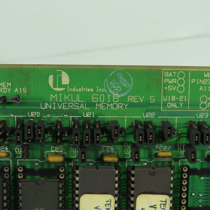 Mikul 6018 PC Circuit Board Card Rev 5