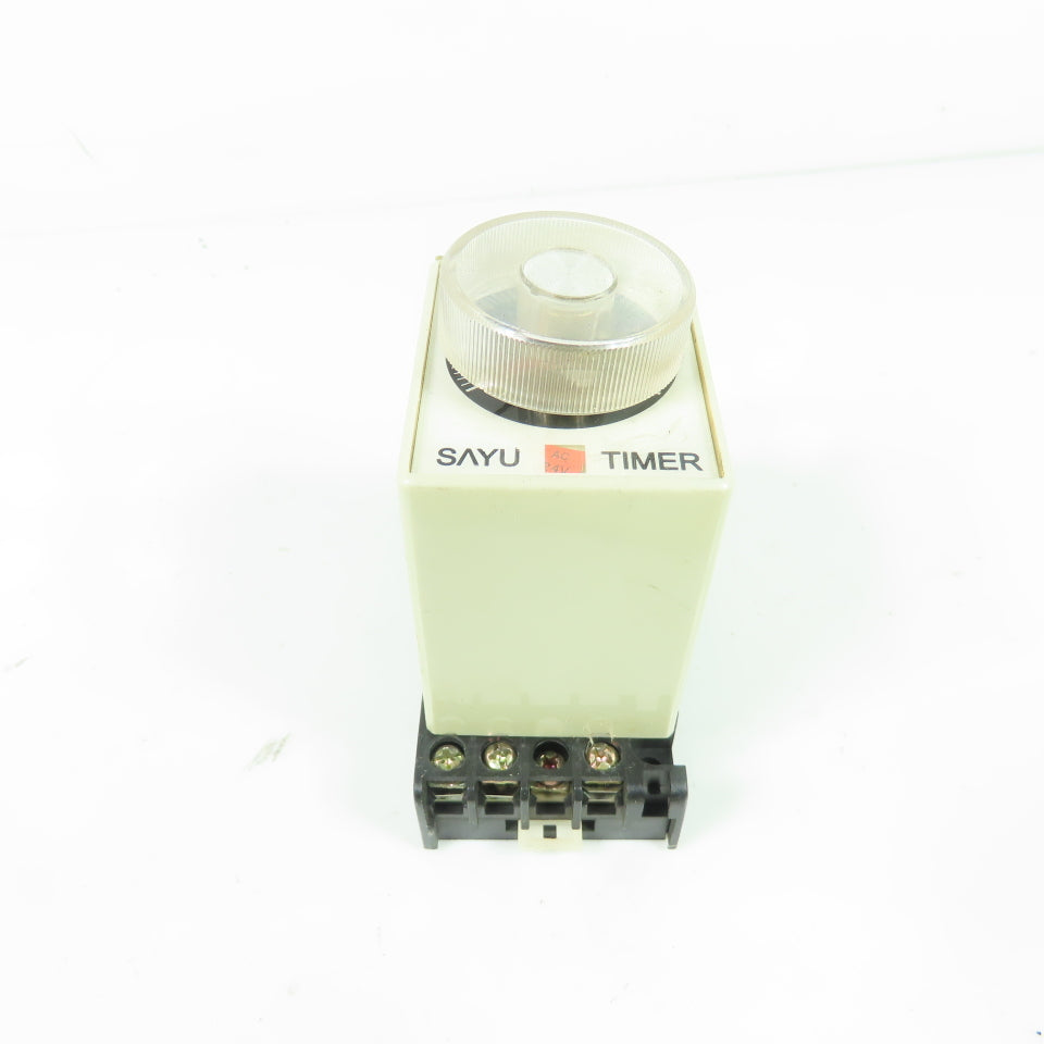 Sayu JSZ3-04A Time Delay Timer Relay 220VAC 3A