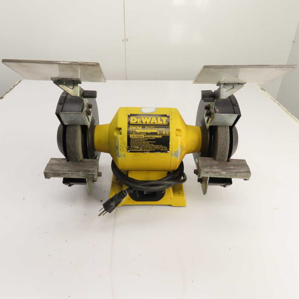 DeWalt DW758 Heavy Duty Bench Grinder 8" 120V 3600RPM