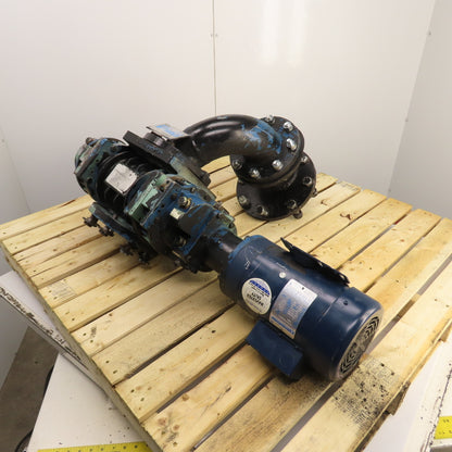 Stokes 412-401 Vacuum Pump 2HP 208-230/460V 3Ph 4" Tested