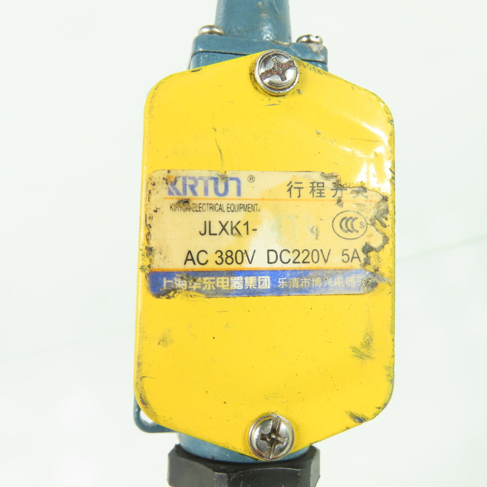 Krtui JLXK1-411 Roller Plunger Limit Switch 220VDC 380VAC 5A