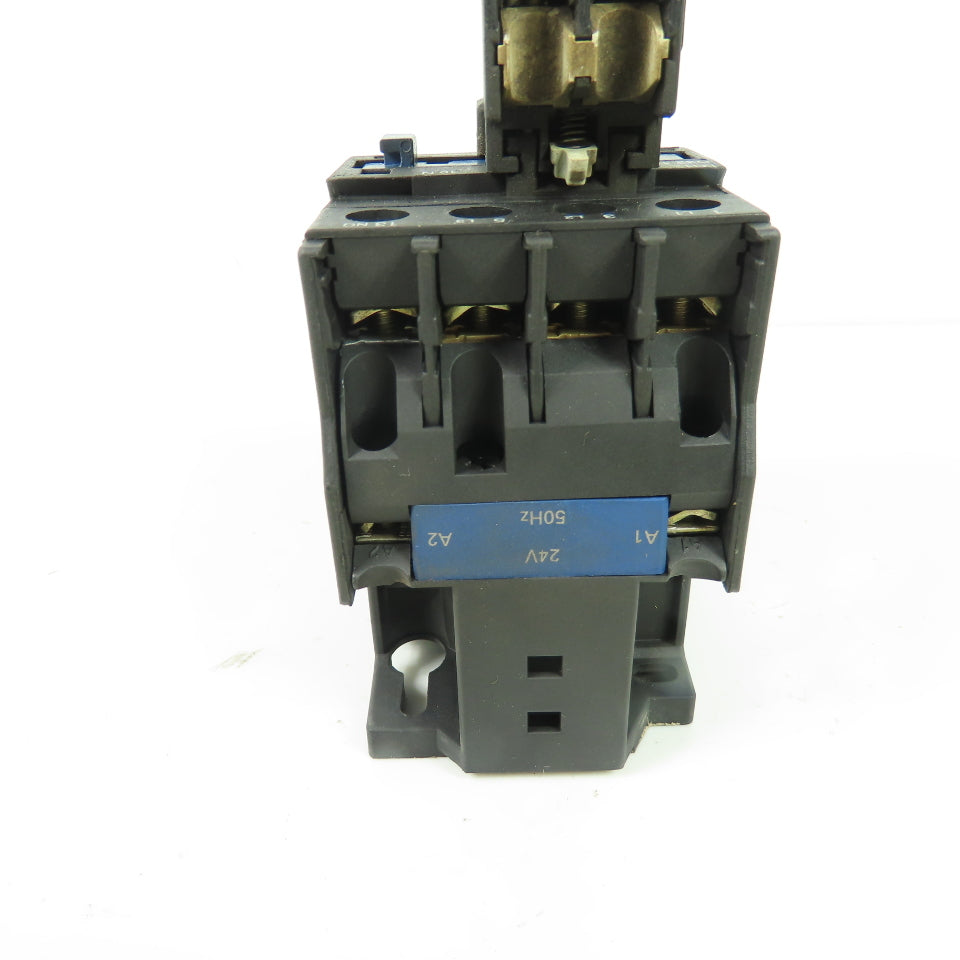 Schneider Telemecanique LC1-D32...N Contactor 690V 40A 24V Coil W/ LA1-DN02 C