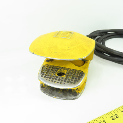 Square D Foot Pedal Operator Switch Voltage Unknown