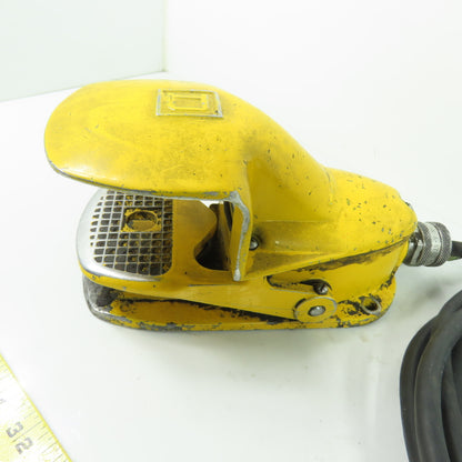 Square D Foot Pedal Operator Switch Voltage Unknown