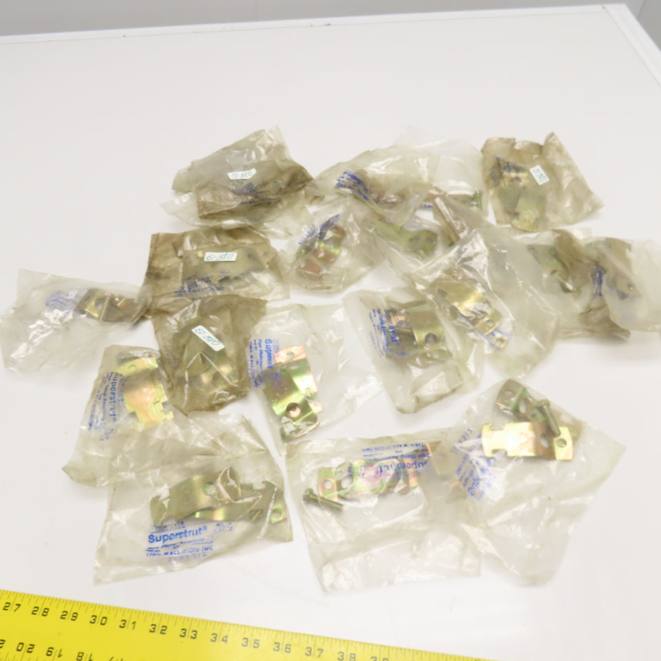 Thomas & Betts Superstrut 703 1-1/2" Conduit Pipe Strut Clamp Lot Of 20