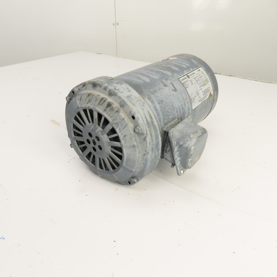 GE 5K49ZG2115 3/4HP Electric Motor 230/460V 3Ph 850RPM 56C Fr Tested