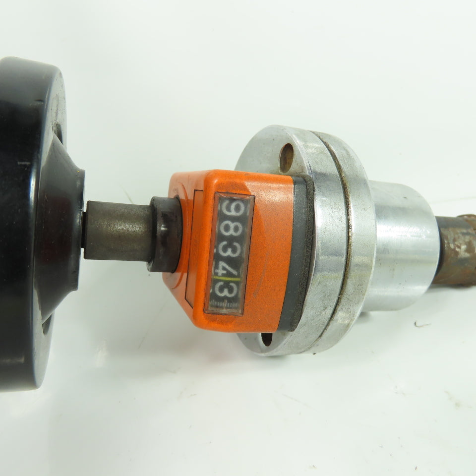 Digit Position Indicator Counter W/ Mounted Flexible Drive Shaft Assembly