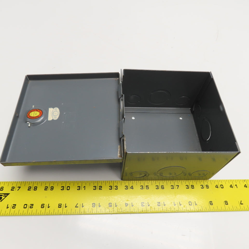 Lee 6" x 6" x 4" Deep Electrical Enclosure Cutout Box