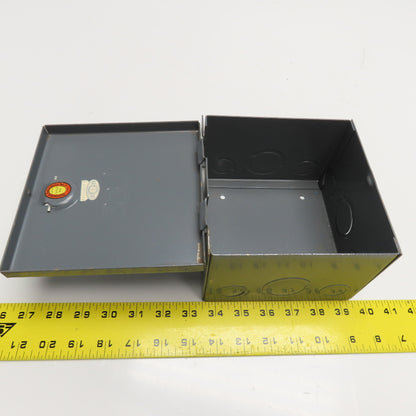 Lee 6" x 6" x 4" Deep Electrical Enclosure Cutout Box
