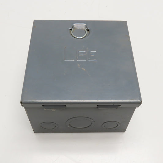 Lee 6" x 6" x 4" Deep Electrical Enclosure Cutout Box