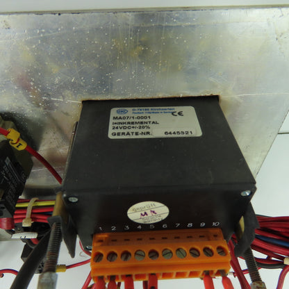 US Industrial Model 1025 Shear Control Panel 12-1/8" x 7-1/4"