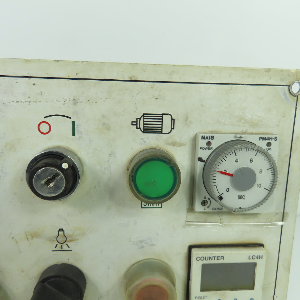US Industrial Model 1025 Shear Control Panel 12-1/8" x 7-1/4"
