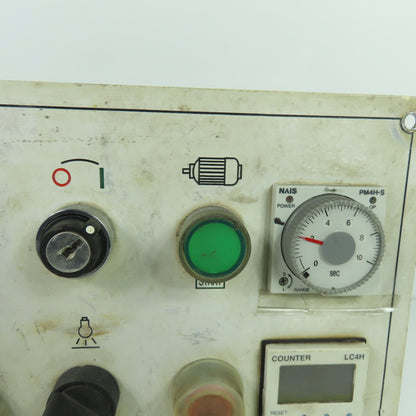 US Industrial Model 1025 Shear Control Panel 12-1/8" x 7-1/4"