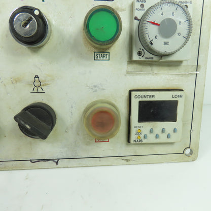 US Industrial Model 1025 Shear Control Panel 12-1/8" x 7-1/4"